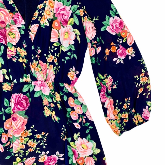 HONEY PUNCH Floral Summer Dress - Picture 3 of 4